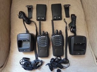 2 Walkie Talkies BAOFENG Negros