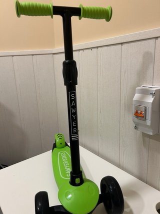 Patinete 3 Ruedas Sawyer Bikes Verde