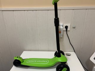 Patinete 3 Ruedas Sawyer Bikes Verde