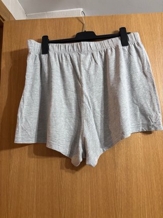 Pijama H&M mujer gris Mickey