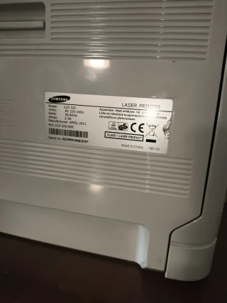 Impresora Láser Samsung CLP-320 Beige/Negra
