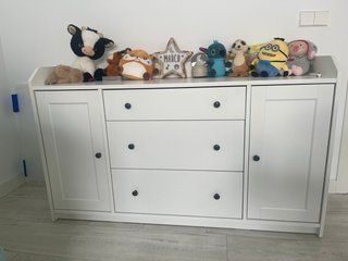 Aparador Ikea Hauga Blanco