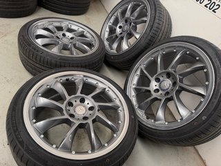 JUEGO LLANTAS 18 PULGADA 5x112 PARA MERCEDES AUDI