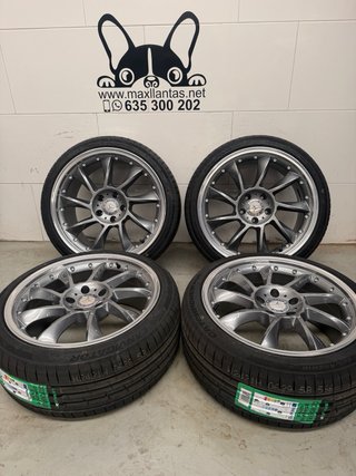 JUEGO LLANTAS 18 PULGADA 5x112 PARA MERCEDES AUDI