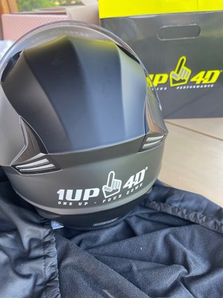 Casco Moto One Up 4D Negro