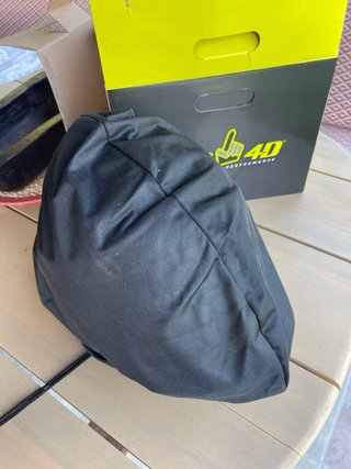 Casco Moto One Up 4D Negro