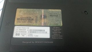 Portátil Compaq Negro