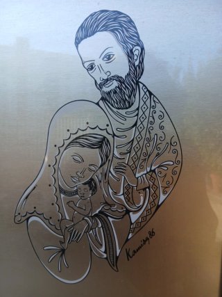 Quadro Natività Vintage