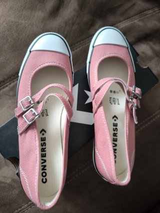 Bailarinas Converse rosas talla 38.5