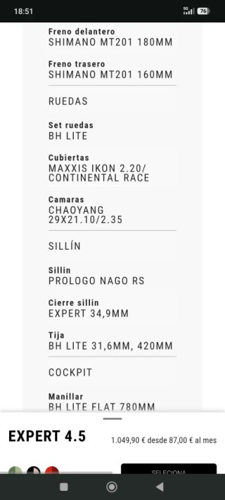 BH Expert 4.5 (XL)