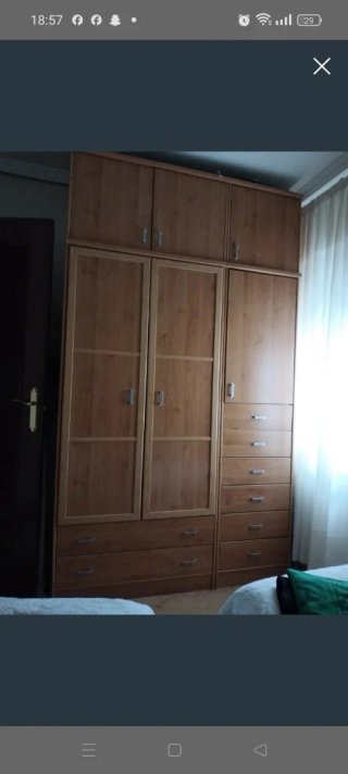 Armario de madera modular