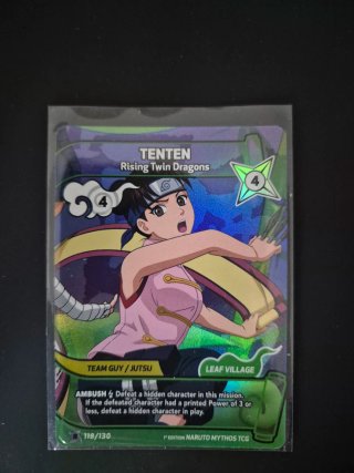 Tenten Rising Twin Dragons Naruto Mythos TCG