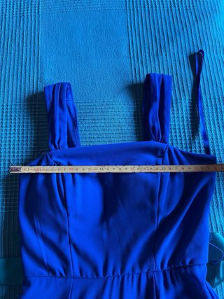 Vestido de fiesta azul talla 34
