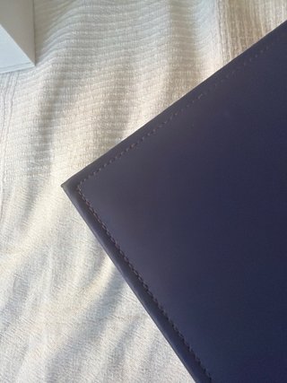 Estuche para relojes morado y verde