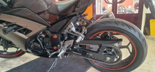 Kawasaki Ninja Sportbike Negra/Gris