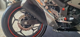 Kawasaki Ninja Sportbike Negra/Gris