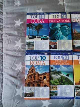 Guías top 10 viajes, guías visuales