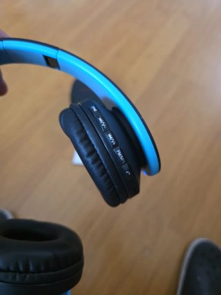 Auriculares Bluetooth Power Locus P1 Negro/Azul
