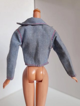 giubbotto in jeans Barbie anni '90