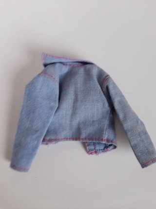 giubbotto in jeans Barbie anni '90