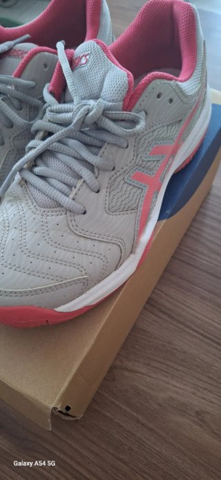 Scarpe da tennis Asics donna grigie/rosa taglia 38