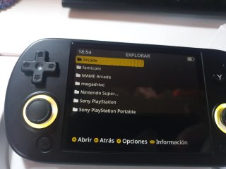 Consola Anbernic RG40XXH + Tarjeta 64GB