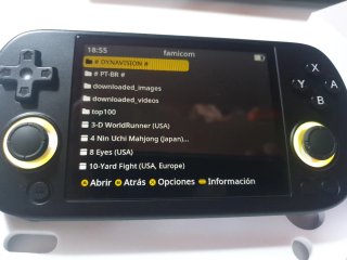 Consola Anbernic RG40XXH + Tarjeta 64GB