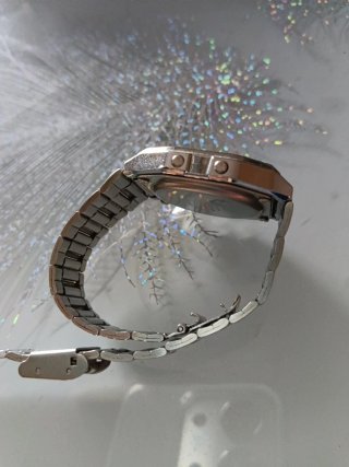 Orologio Casio Argento Nero