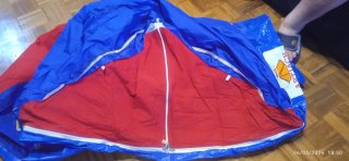 OCASIÓN,Tienda de campaña 1 persona azul y roja