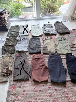 Pantalones vaqueros camuflaje 6€