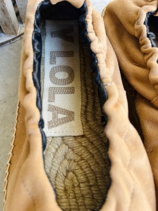 Alpargatas Bimba y Lola Ante Beige Talla 41