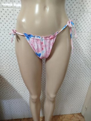 Conjunto Bikini Tie-Dye Talla L shein