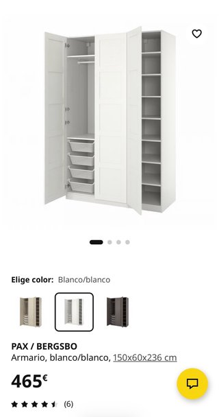 Armarios Ikea PAX Bergsbo