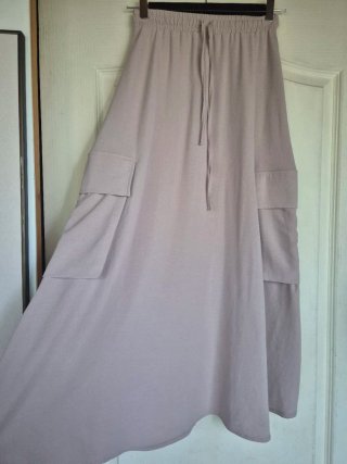 Falda cargo Zara marrón