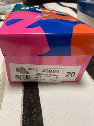 Zapatos de bebé niño talla 20 azul