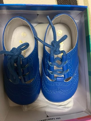Zapatos de bebé niño talla 20 azul