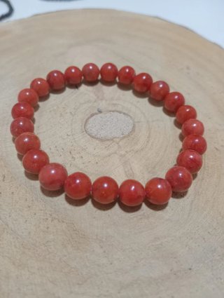 Pulsera de Carniola Naranja y Roja
