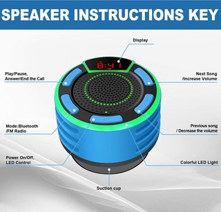 Altavoz bluetooth SSOUWAO DUCHA