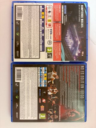 Lote 2 Juegos PS4: FIFA 20 y NBA 2K17