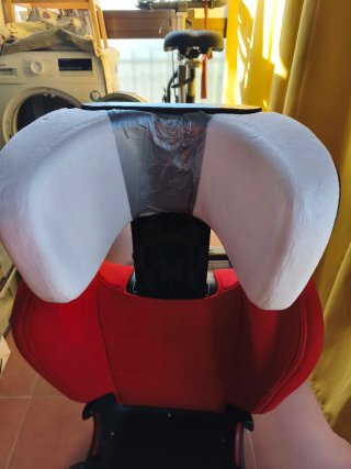 Silla coche Britax Römer Roja