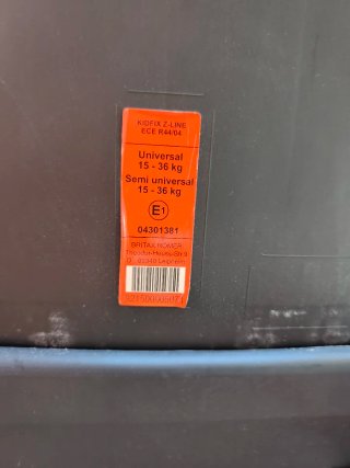Silla coche Britax Römer Roja