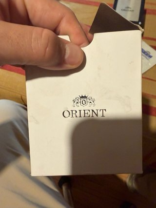 Reloj Orient Azul y Plateado