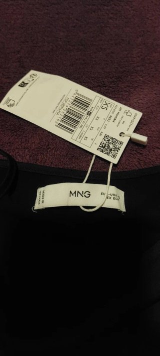 Camiseta tirantes negra nueva Talla única