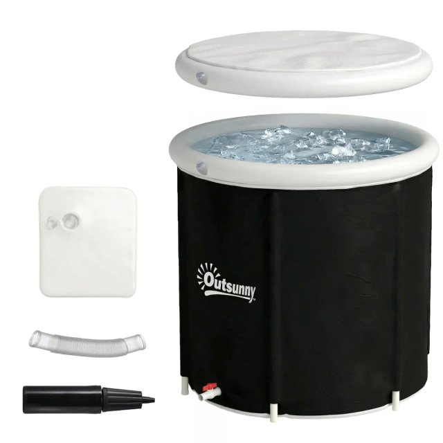 Bañera Hielo 280L Portátil Hinchable