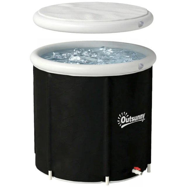 Bañera Hielo 280L Portátil Hinchable