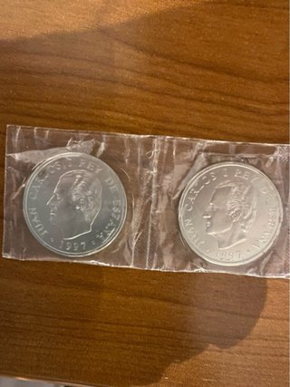 Moneda Plata 2000 Pesetas Carlos I 1997