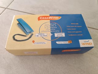 Telefono fisso vintage WIND Master T88-100 NUOVO
