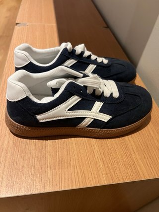 Zapatillas Cucco Azul y Blanco