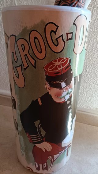 Paragüero cerámico vintage