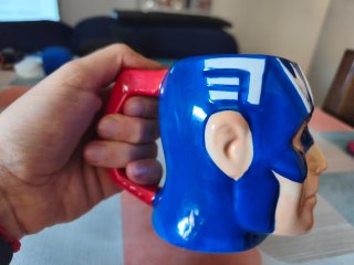 Set di 4 tazze in porcellana Marvel